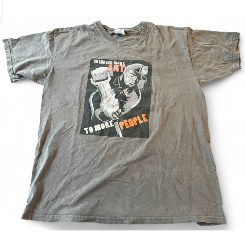 Philadelphia Museum of Art PMA Perelman Y2K Graphic Short Sleeve T-Shirt Tee Top